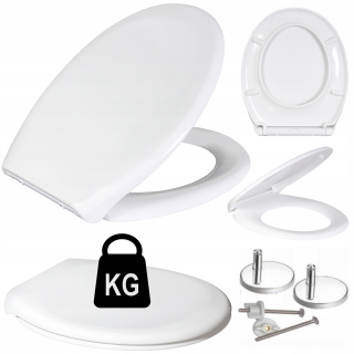 WC sedátko Tycner WC SEAT biely polypropylén